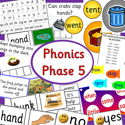 Phonics Phase 5- Letters and Sounds