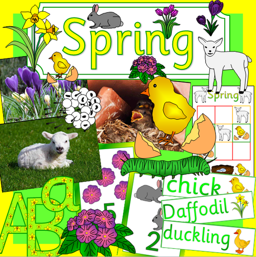 Spring Topic pack