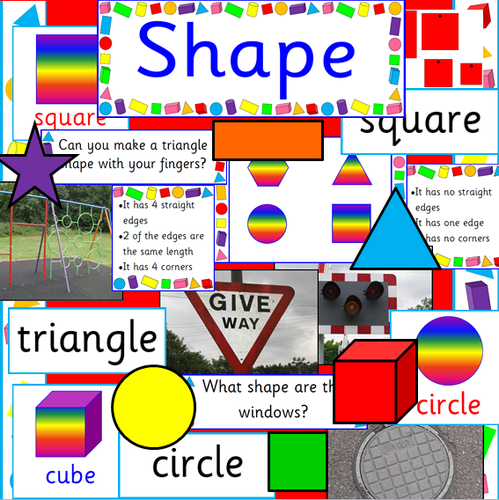 Shape resource pack- Maths