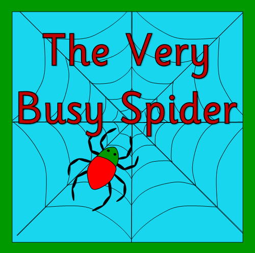 The Very Busy Spider story sack pack