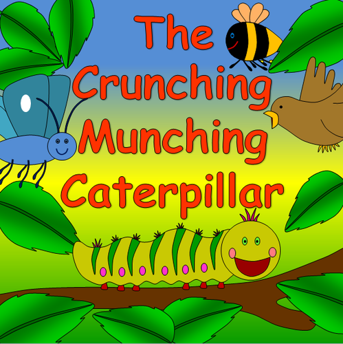 FREE! - Stick Puppets to Support Teaching on The Crunching Munching