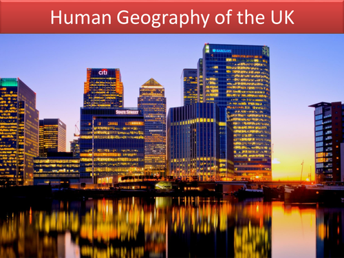 The Human Geography of the UK Y7