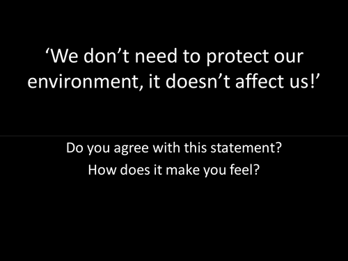 Environmental Pressure Groups Y8 Geography