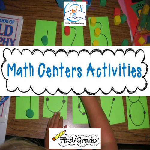 Math Centers & Activities for 1st Grade {Common Core Aligned}