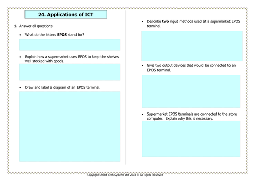 ICT Software Applications Part 1