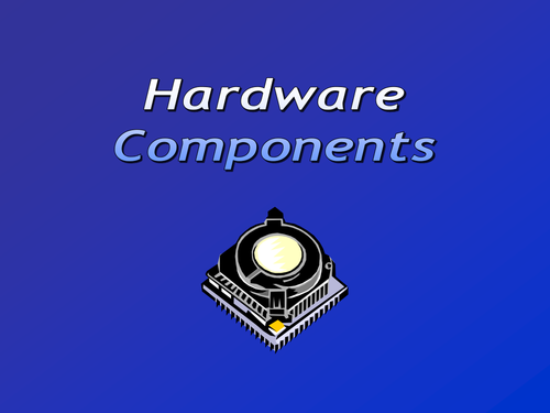 ICT The Computer System Part 2