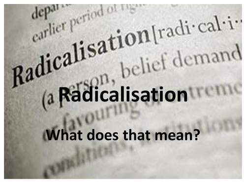 Radicalisation Powerpoint