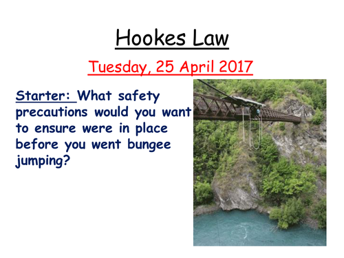 Hooke´s Law