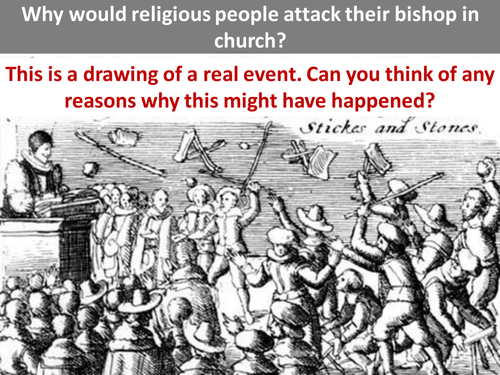 Why did the English fight their king?