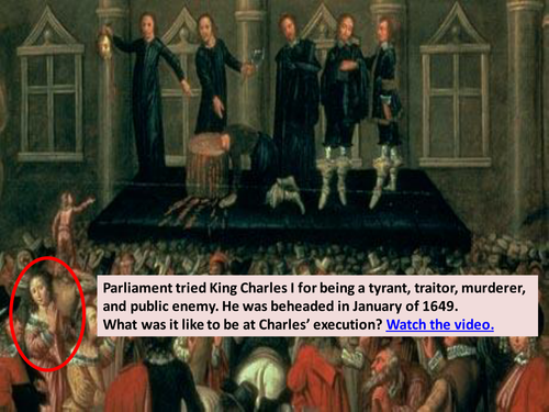 What impact did the execution of the king have?