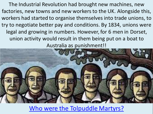 How much impact did the Tolpuddle Martyrs have?