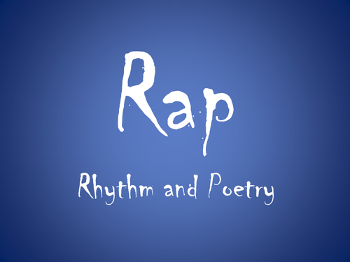 Introduction to Rap powerpoint