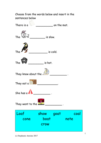 sentences practice worksheet 1