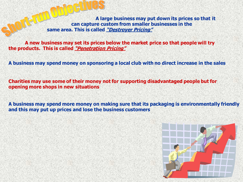 GCSE Business - Unit 1 Investigation how businesses work