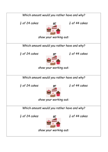 Fractions - halves and quarters Year 1/2  Key stage 1 4 differentiated worksheets. 16 questions