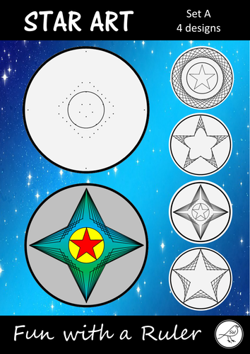 Star Art – Templates – Set A