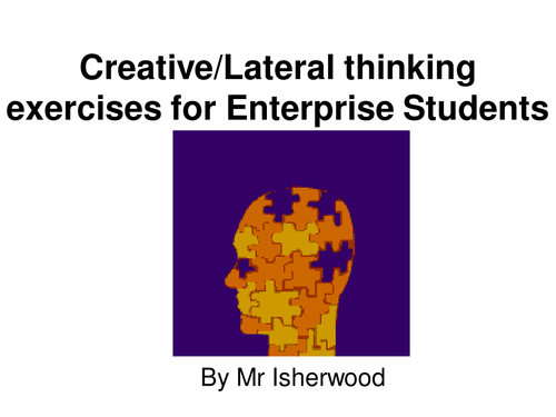 Creative Thinking Exercises for PSHE