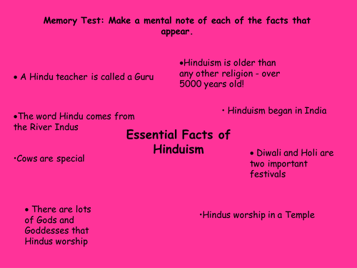 Facts of Hinduism starter