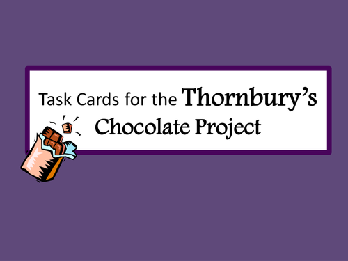 KS2/ KS3 Persuasion and advertising: group task to design and promote a new chocolate product