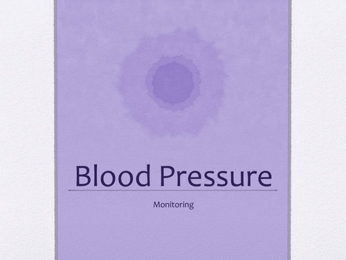 Blood pressure graphs and epidemiology