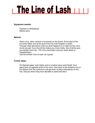 Alcohol  - Interactive and Engaging Activities for KS4 & KS5