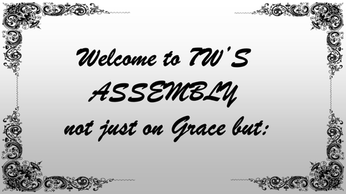 AMAZING GRACE ASSEMBLY