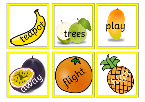 Handa's surprise Mixed sounds game Phonic screen year 1