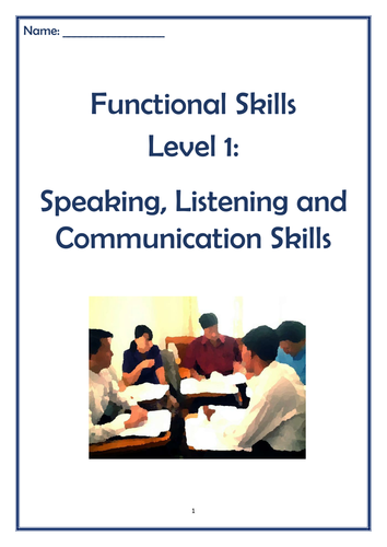 City and Guilds Functional Skills S&L&C  Level 1