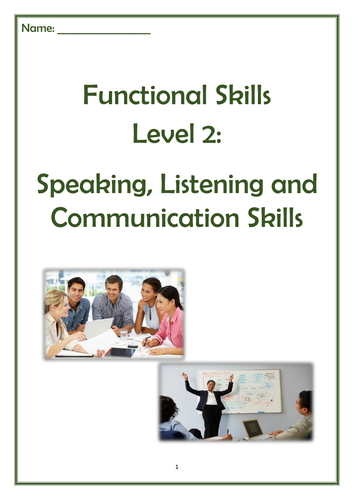 City and Guilds Functional Skills S&L&C Level 2