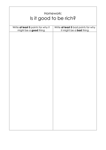 year 7 religious education worksheets