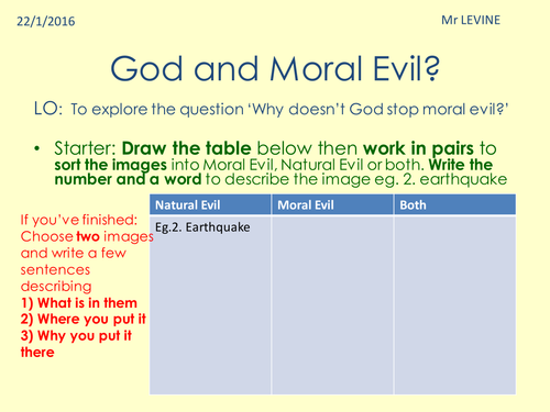 god-and-moral-evil-problem-of-evil-year-7-critical-re-ks3-teaching