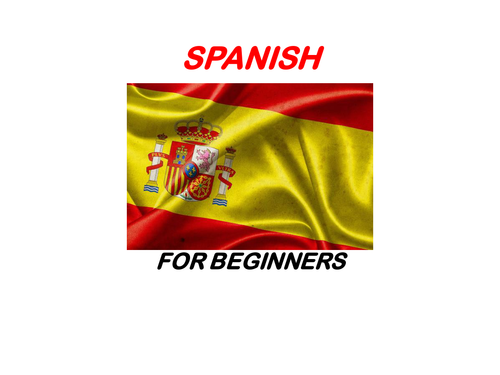 Spanish taster lesson for beginners