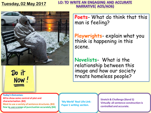 Creative Writing - 200 Word Challenge