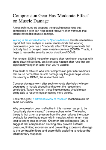 AS PE Edexcel NEW SPEC - Recovery After Exercise