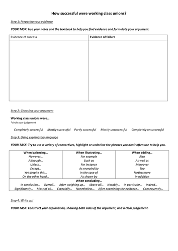 How successful was trade unionism in the 19th century?