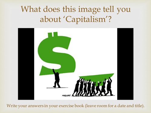 An Inspector Calls - Capitalism and Socialism context