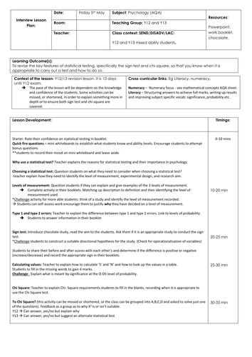 Sign test and Chi-Square