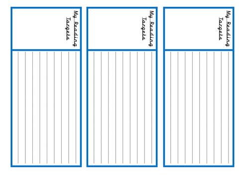 Reading Bookmark Targets