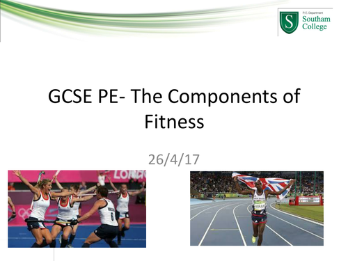 Edexcel GCSE PE 2016 9-1 Components of Fitness