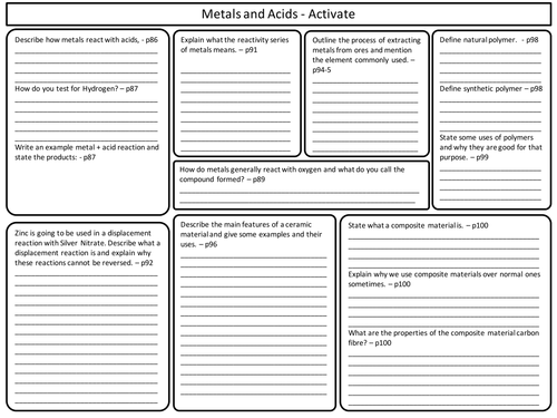 ks3-activate-science-metals-and-acids-revision-worksheet-teaching
