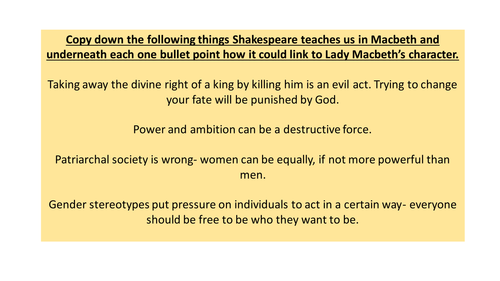 Macbeth Act 5 key scenes, context and characters