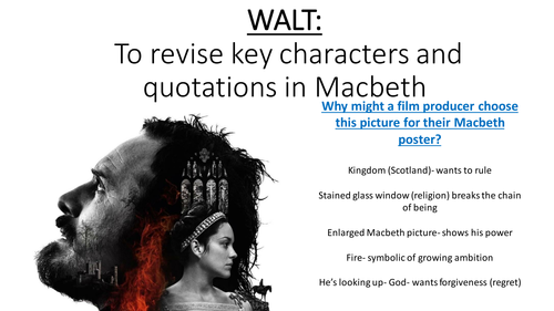 Macbeth revision pack