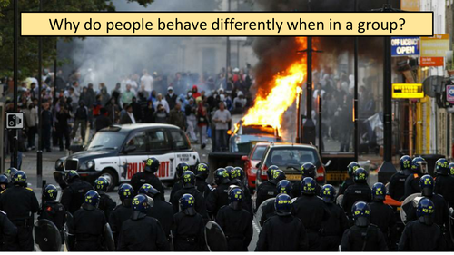 Crowd and collective behaviour