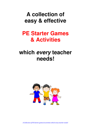 Fun PE Starter Games & Activities