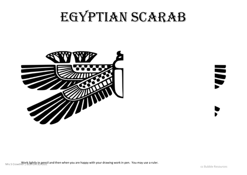 Egyptian Scarab Beetle