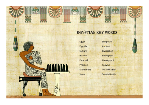 Egyptian Key Words
