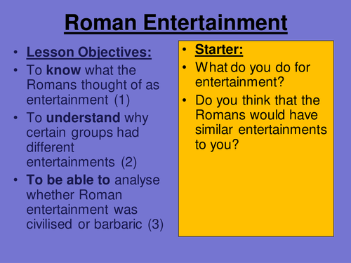 Roman Entertainment