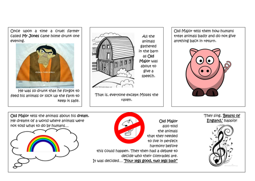 Animal Farm Comic Strip