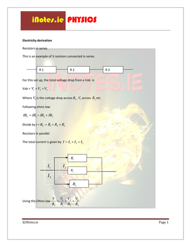 Leaving Certificate Physics