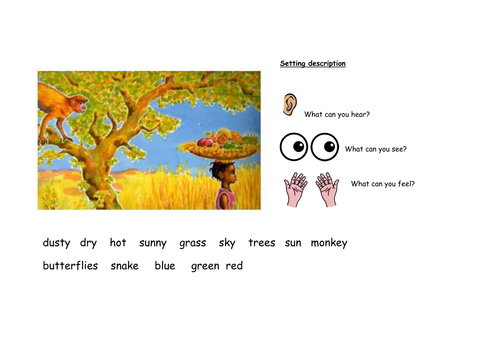 Handa's Surprise activity.